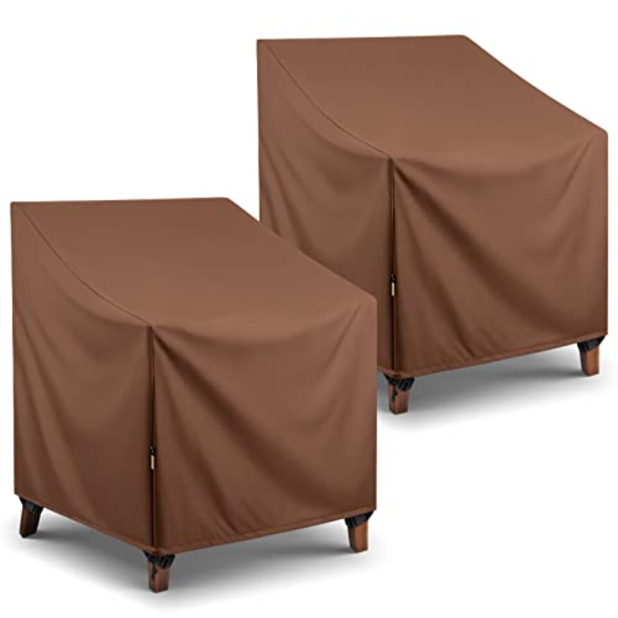 Outdoor Furniture Heavy - Wasserdichte Gartenstuhl-Abdeckungen, Robuste Outdoor-Loungesessel-Abdeckungen, Gartenmöbel-Abdeckungen für