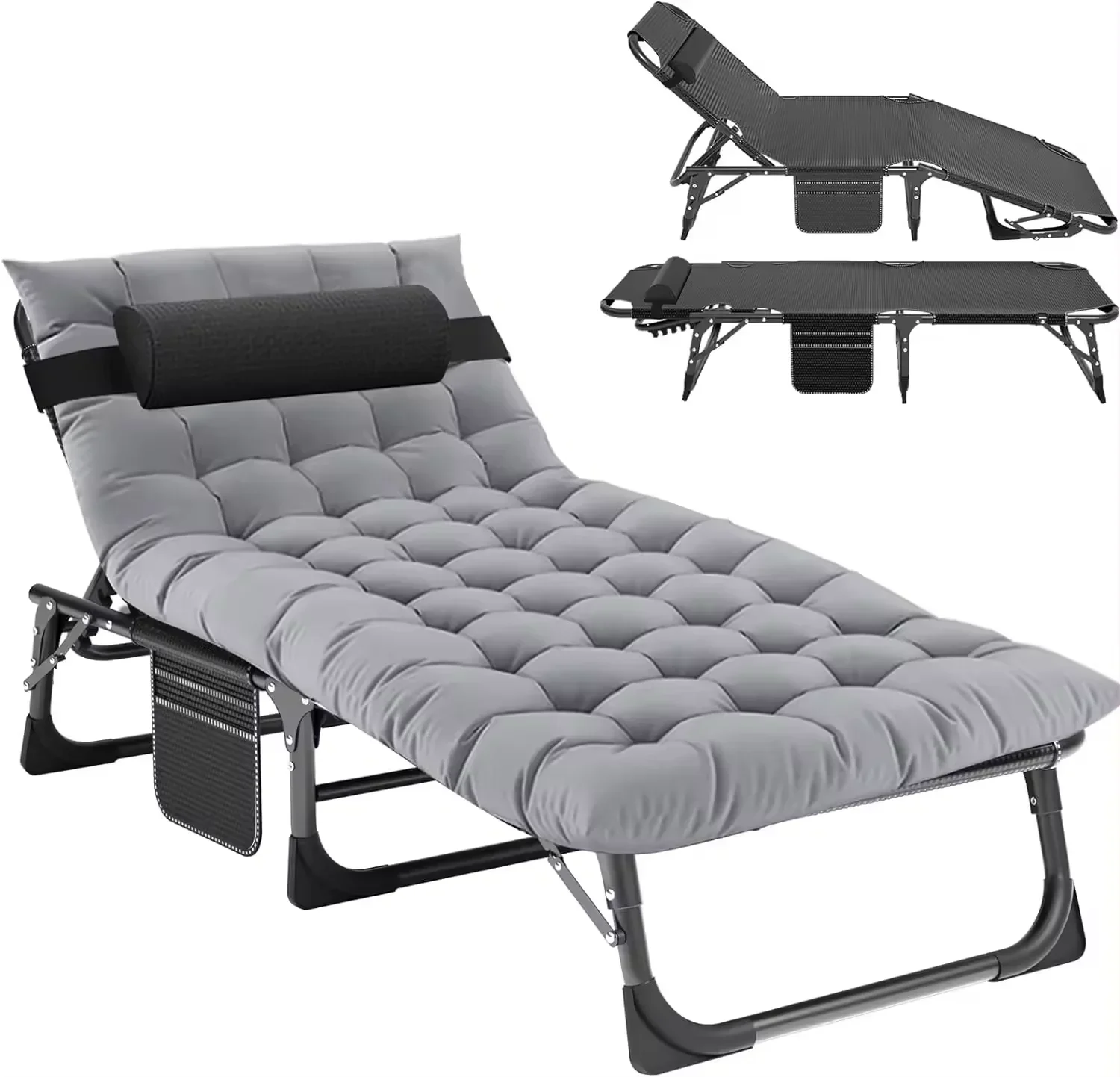 Outdoor Furniture In Sale - 20262024 Bestseller Tragbares Verstellbares Klappbett für