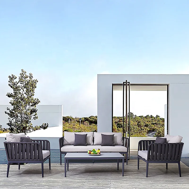Outdoor Furniture Set Sale - z Moderne Patio Conversation Loveseat Couch