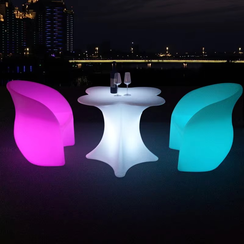 Outdoor Furniture In Sale - Fabrikverkauf Günstige Kunststoff-Bartische und -Stühle Wiederaufladbare