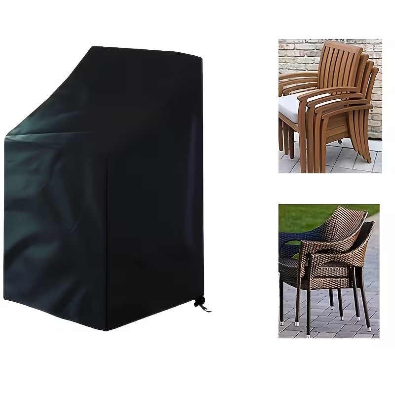Outdoor Furniture Heavy - 1 Stück robuste, stapelbare Outdoor-Stuhlabdeckung, geeignet