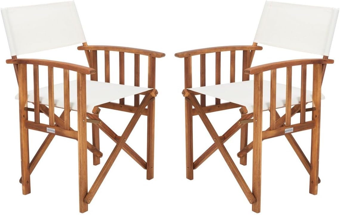 Outdoor Furniture Fabric - Hochwertiger Klappbarer Regiestuhl im 2er-Set mit