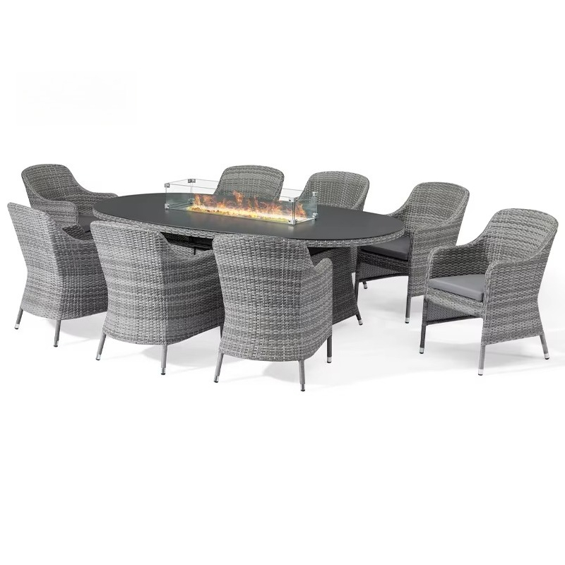 Outdoor-Möbel Feuerstelle Ratt – Outdoor Furniture And Fire Pit Bewertung und Preis