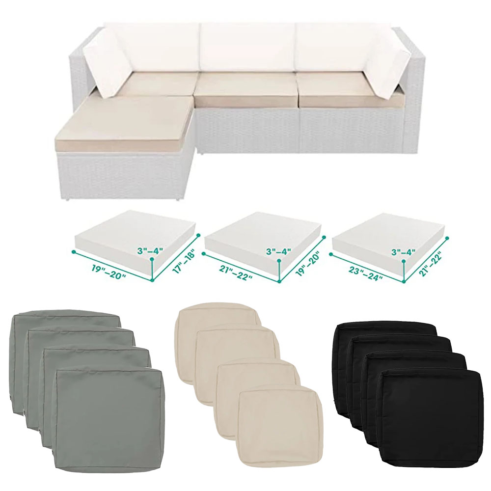1-4er Set Sofakissen Outdoor G – Outdoor Furniture Set Sale Bewertung und Preis