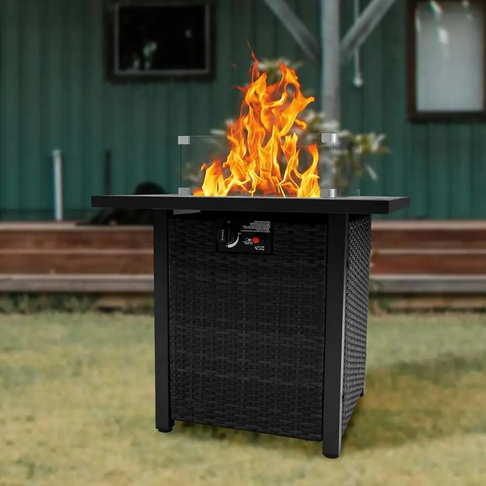 Korbmöbel-Set für den Außenber – Outdoor Furniture And Fire Pit Bewertung und Preis