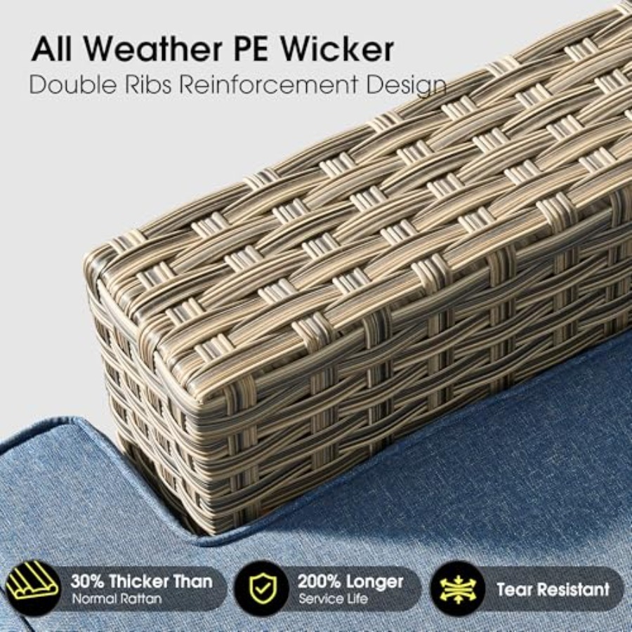 Outdoor-Sitzgruppe mit Feuerst – Outdoor Furniture And Fire Pit Bewertung und Preis
