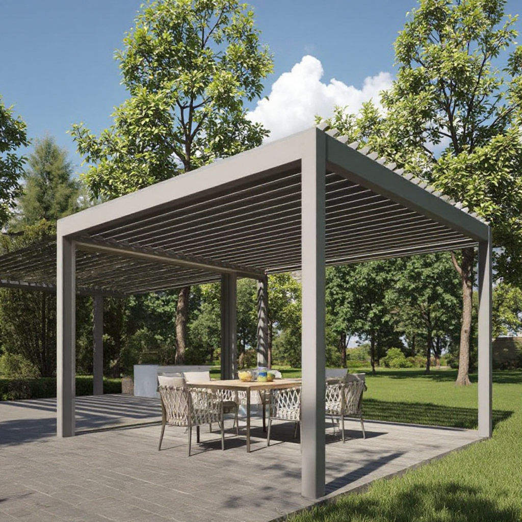 Rostfreier, robuster Gartenpav – Outdoor Furniture Heavy Bewertung und Preis