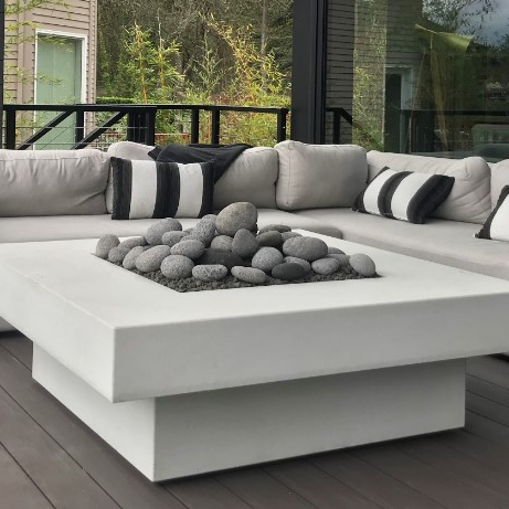 Outdoor-Sofa-Set mit Feuertisc – Outdoor Furniture And Fire Pit Bewertung und Preis