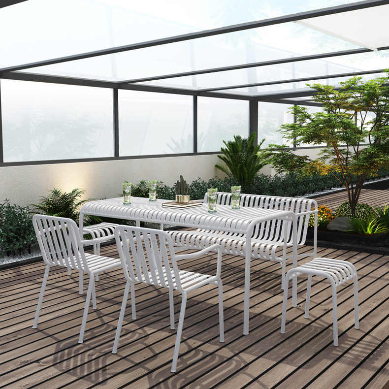 Nordic Outdoor Möbel Metall Ou – Outdoor Furniture Set Sale Bewertung und Preis