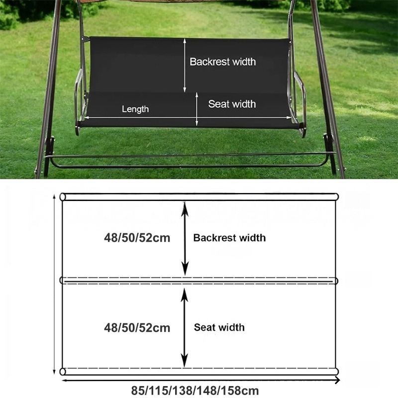 Wasserdichter Gartenschaukel-S – Outdoor Furniture Replacement Fabric Bewertung und Preis