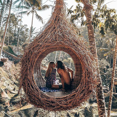 Hängender Bali-Landschaftssess – Outdoor Furniture In Bali Bewertung und Preis
