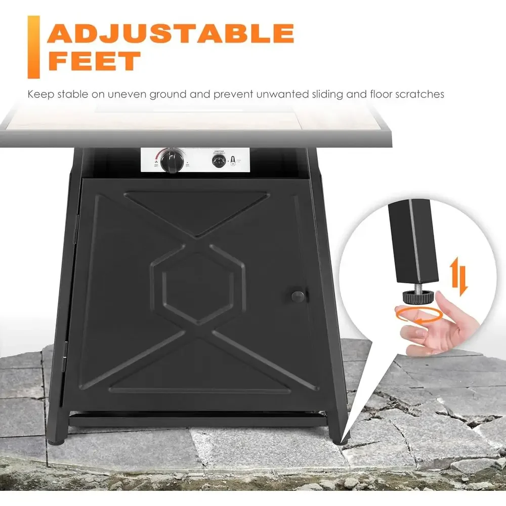 5-teiliges Gartenmöbel-Set mit – Outdoor Furniture And Fire Pit Bewertung und Preis